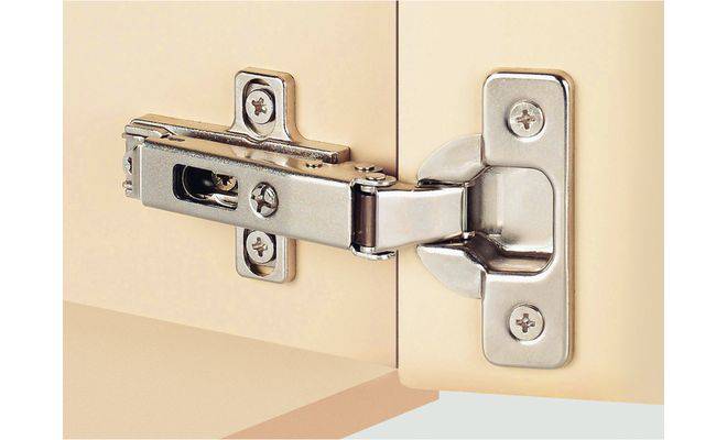 Петля SALICE PUSH напівнакладна 45x9.5 мм 329.17.802